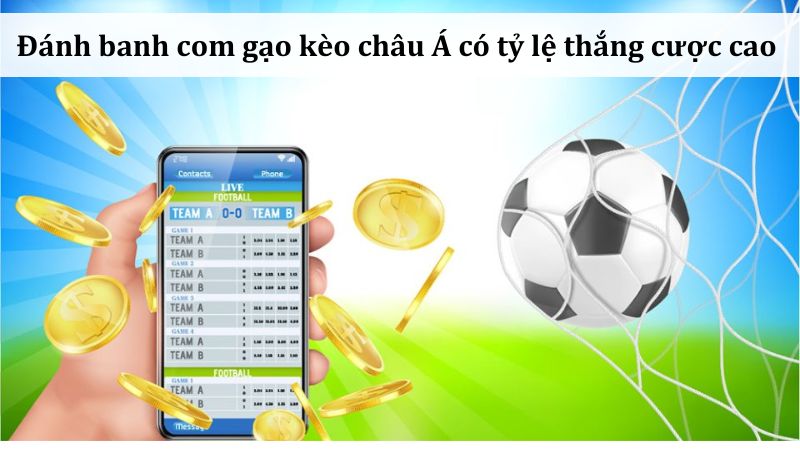 5 cách đánh banh com gạo trong cá cược bóng đá bạn nên biết