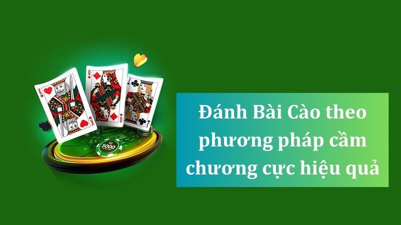 Chiến thuật cầm chương chơi Bài Cào có hiệu quả